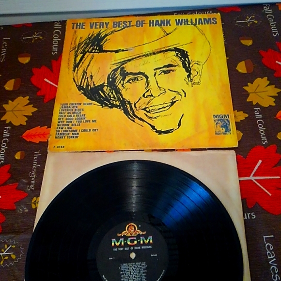 The very best of Hank Williams original ALBUM - Picture 1 of 4
